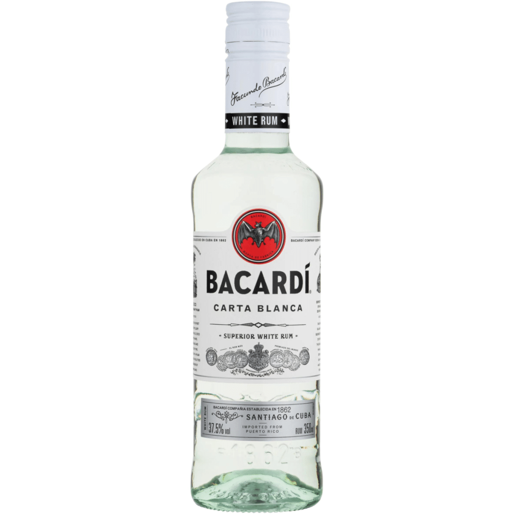 BACARDÍ Carta Blanca Superior White Rum, 35cl
