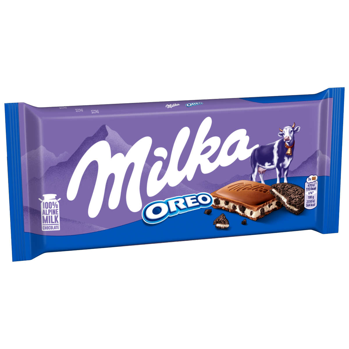 Milka with Oreo Chocolate Bar 100g