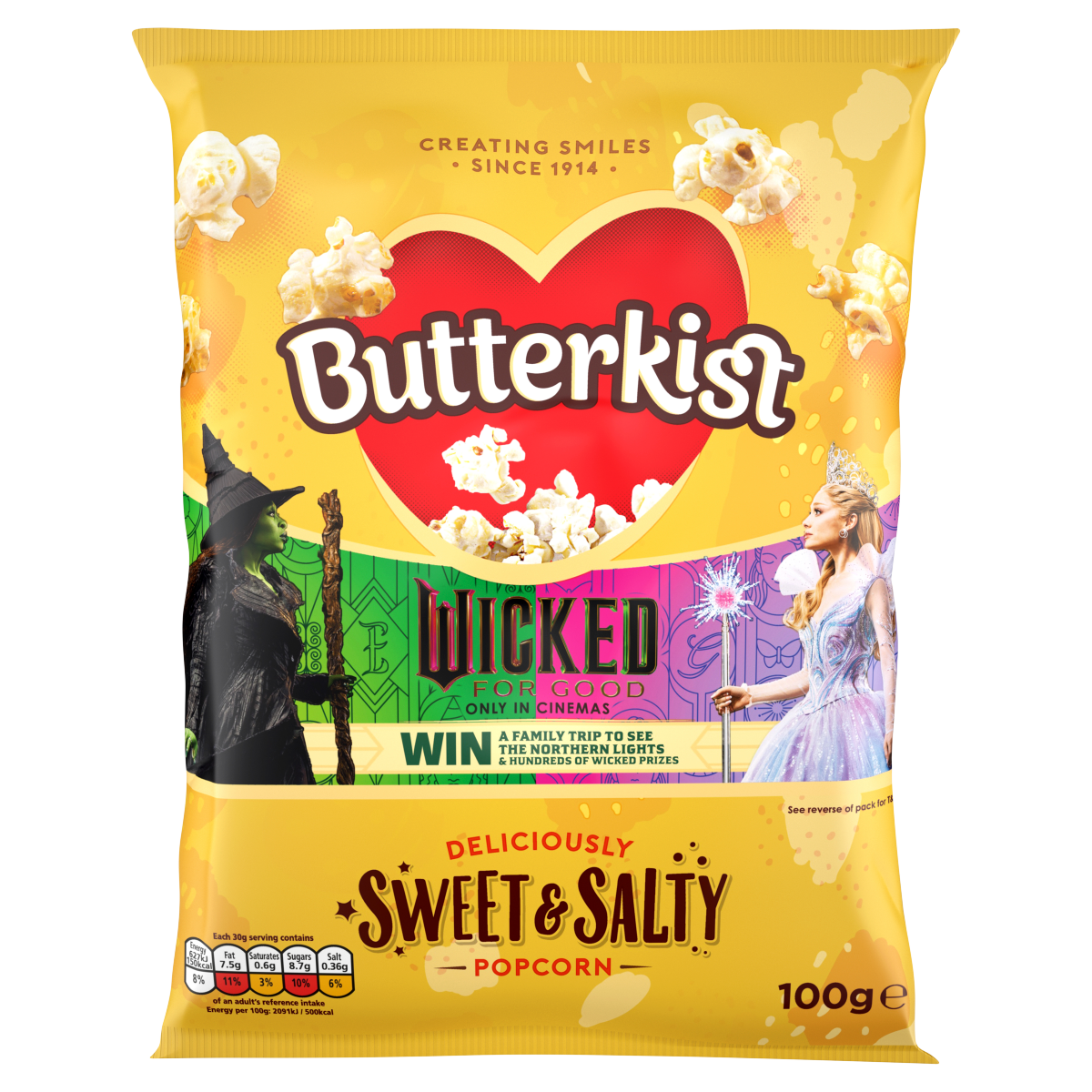 Butterkist Deliciously Sweet & Salty Popcorn 100g