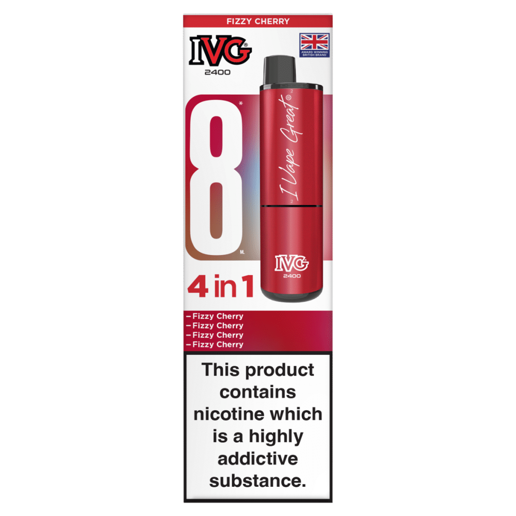 IVG 2400 4in1 Fizzy Cherry 8ml