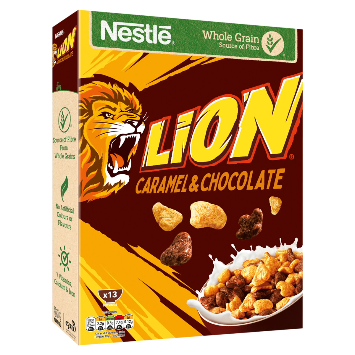 Lion Caramel and Chocolate 400g