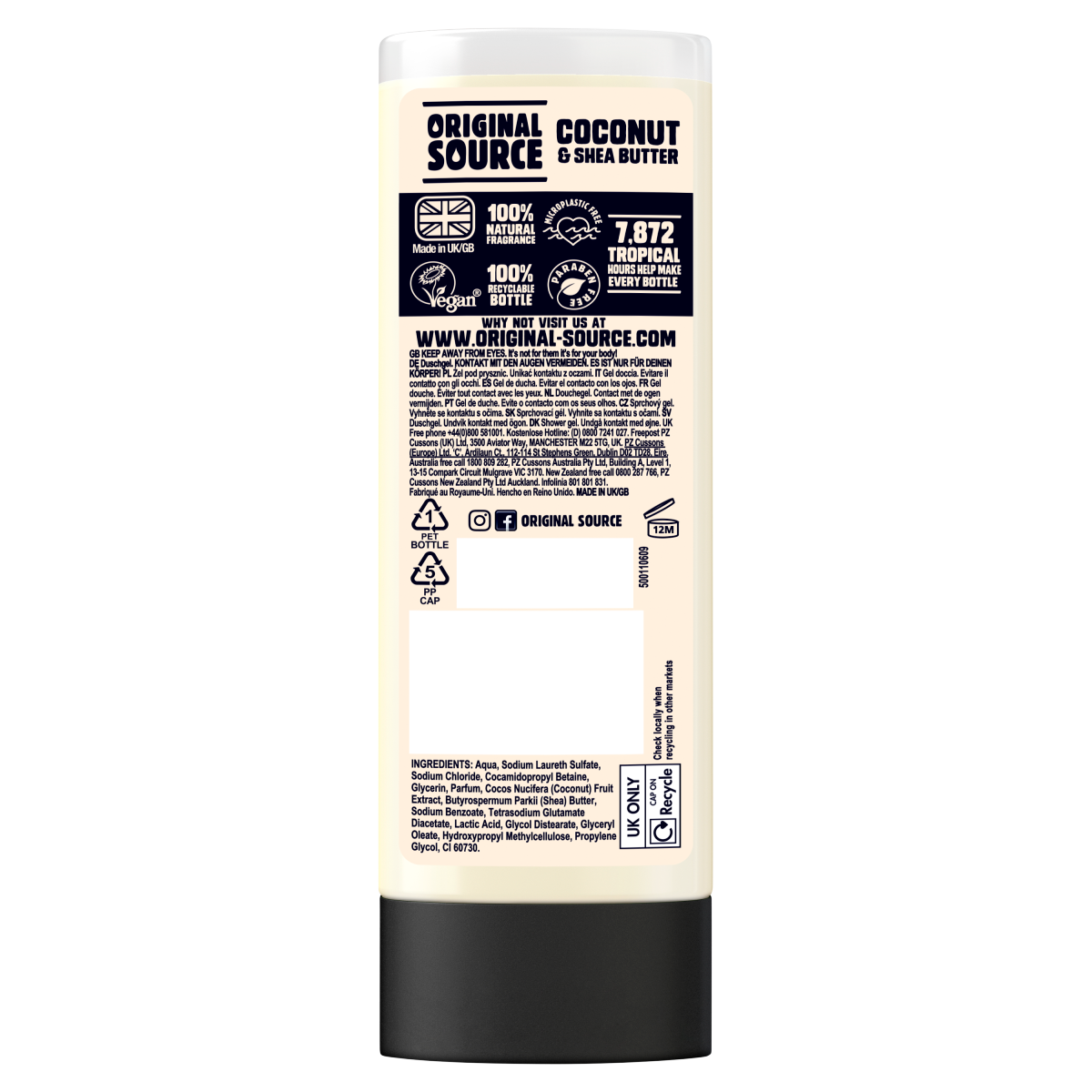 Original Source Tropical Coconut & Shea Butter Shower 250ml