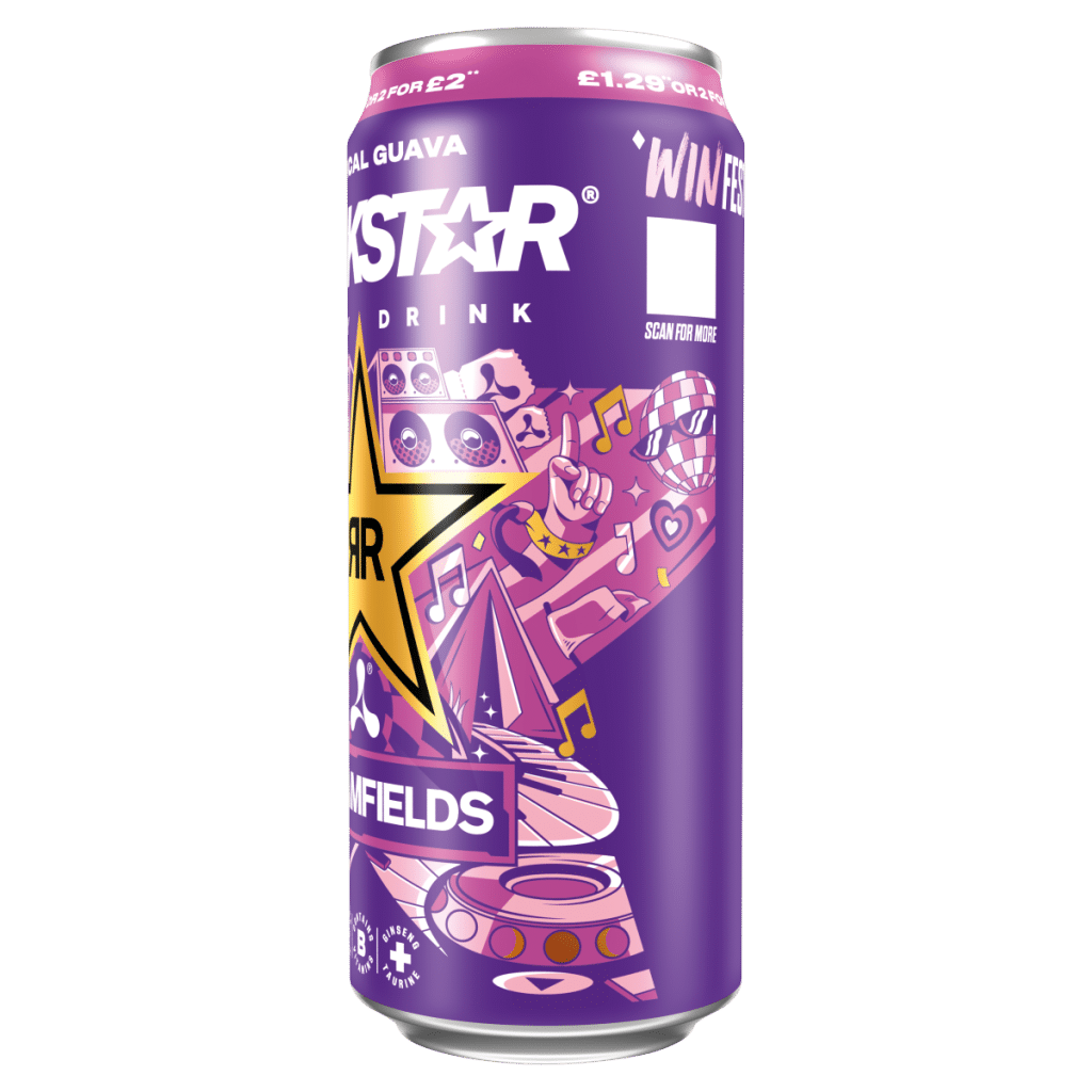 Rockstar Tropical Guava Energy Drink 500ml