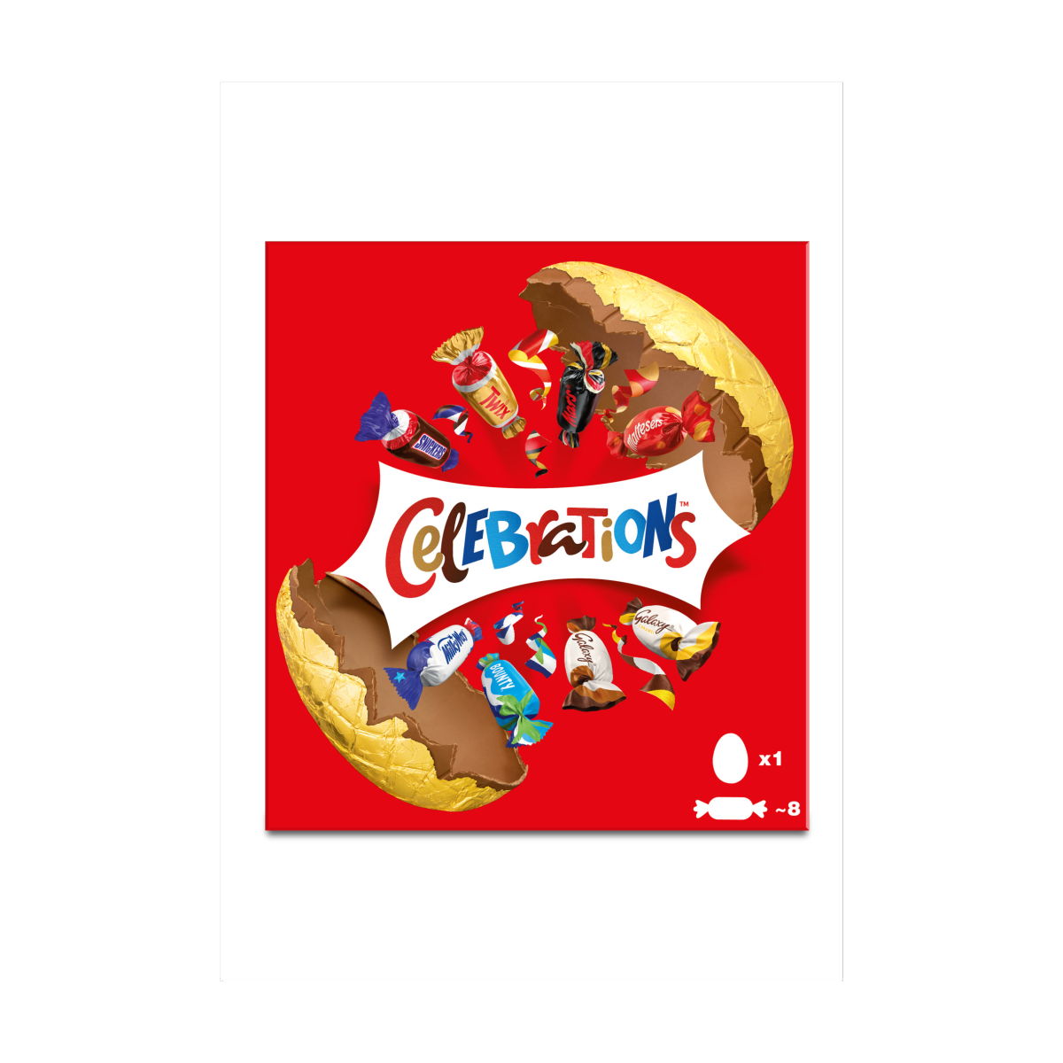 Celebrations Milk Chocolate Large Easter Egg 220g