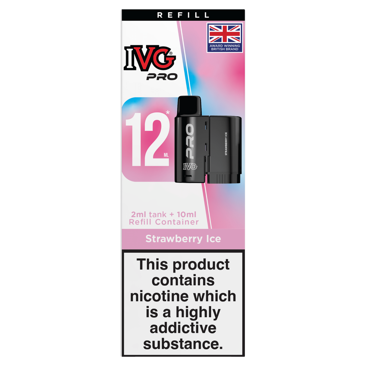 IVG Pro Refill Strawberry Ice 12ml