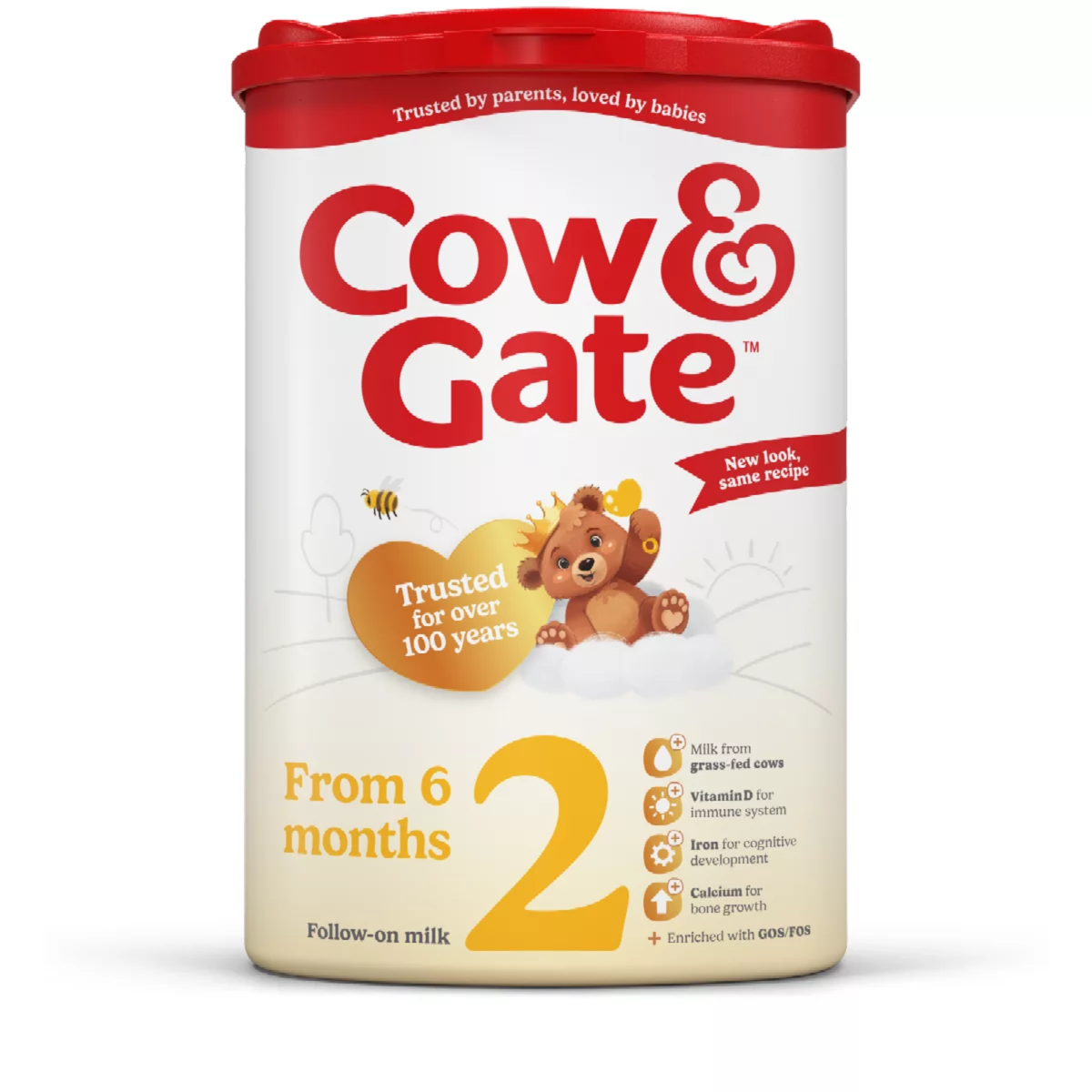 Cow & Gate 2 Follow On Baby Milk Formula Powder 6-12 Mths 800g