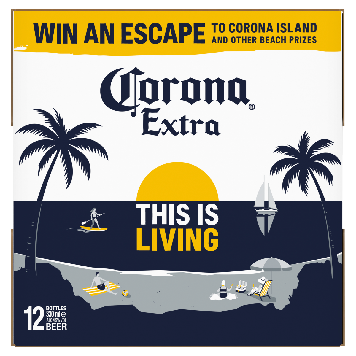 Corona Extra Beer 12 x 330ml