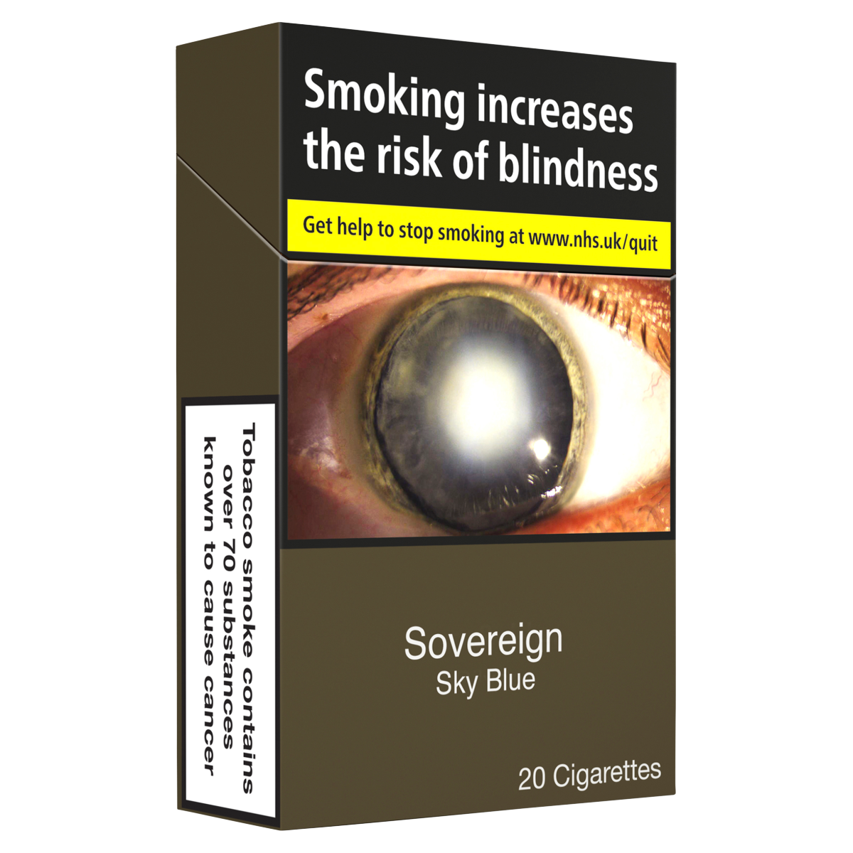 Sovereign Sky Blue 20 Cigarettes