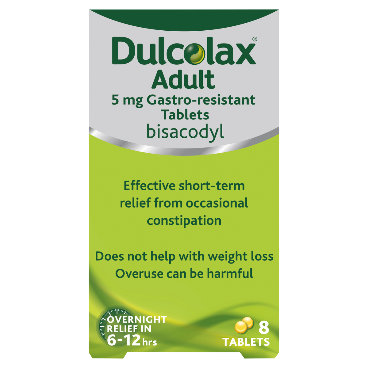 Dulcolax Adult 8 Tablets