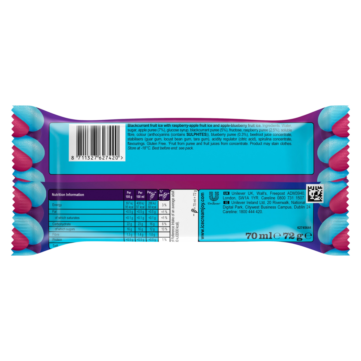 Heartbrand Twister Ice Lolly Berry-licious 70ml