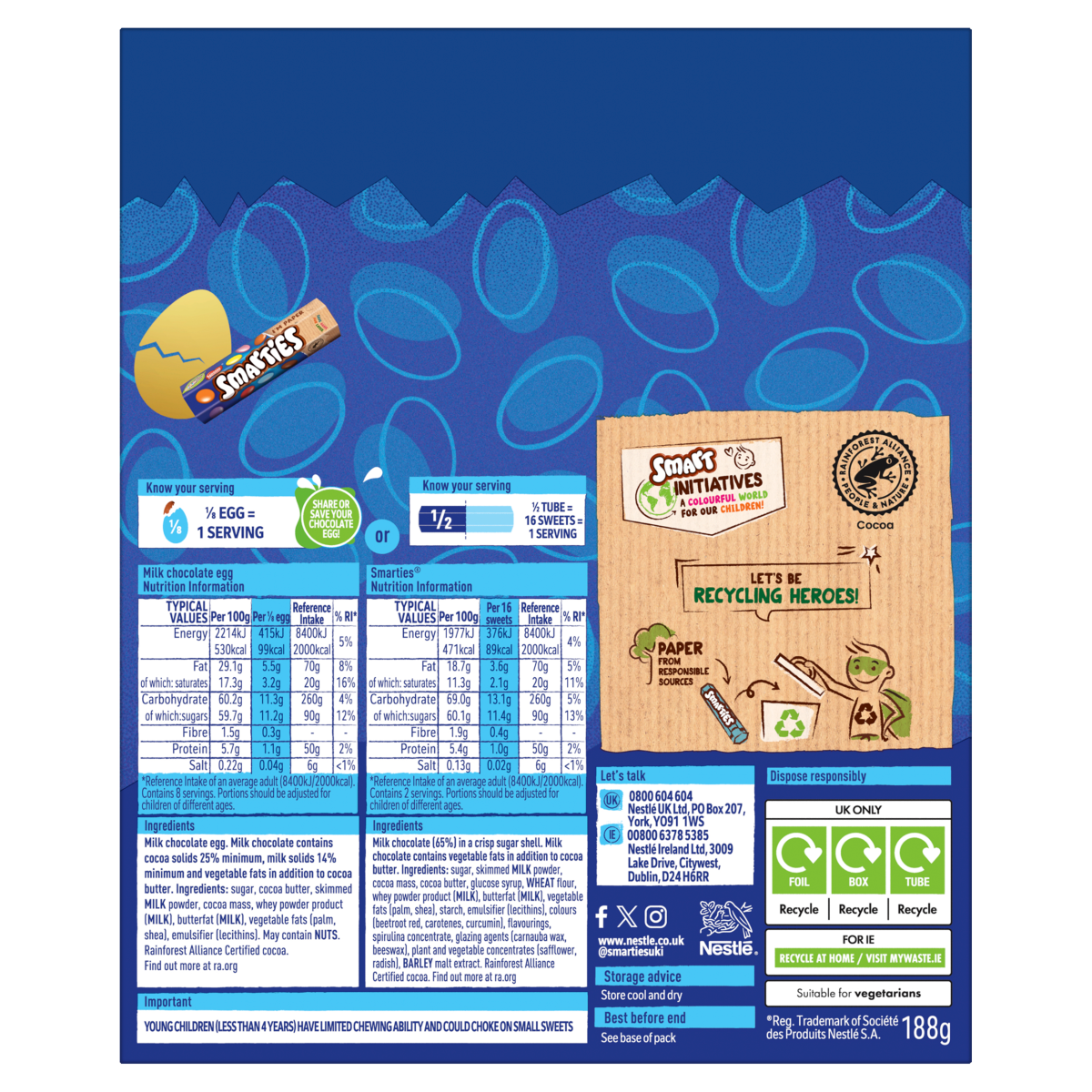 Smarties 188g