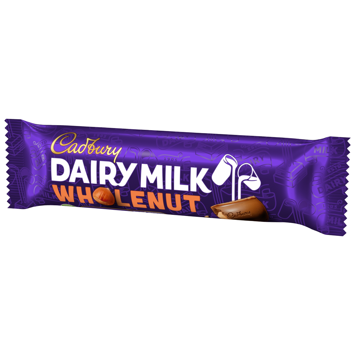 Cadbury Dairy Milk Wholenut Chocolate Bar 45 g