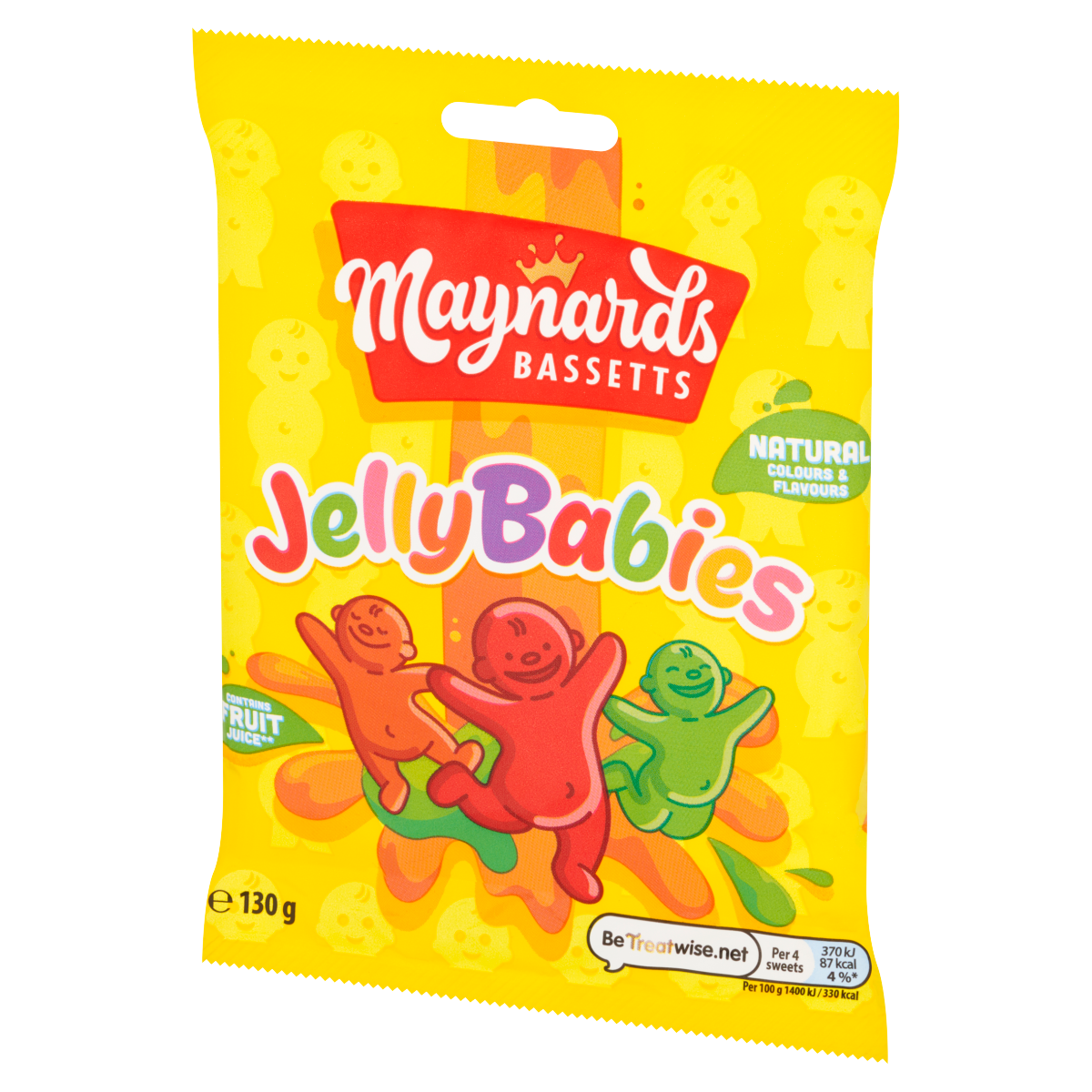 Maynards Bassetts Jelly Babies 130g