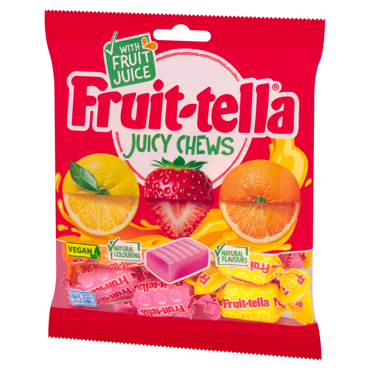 Fruit-tella Juicy Chews 135g