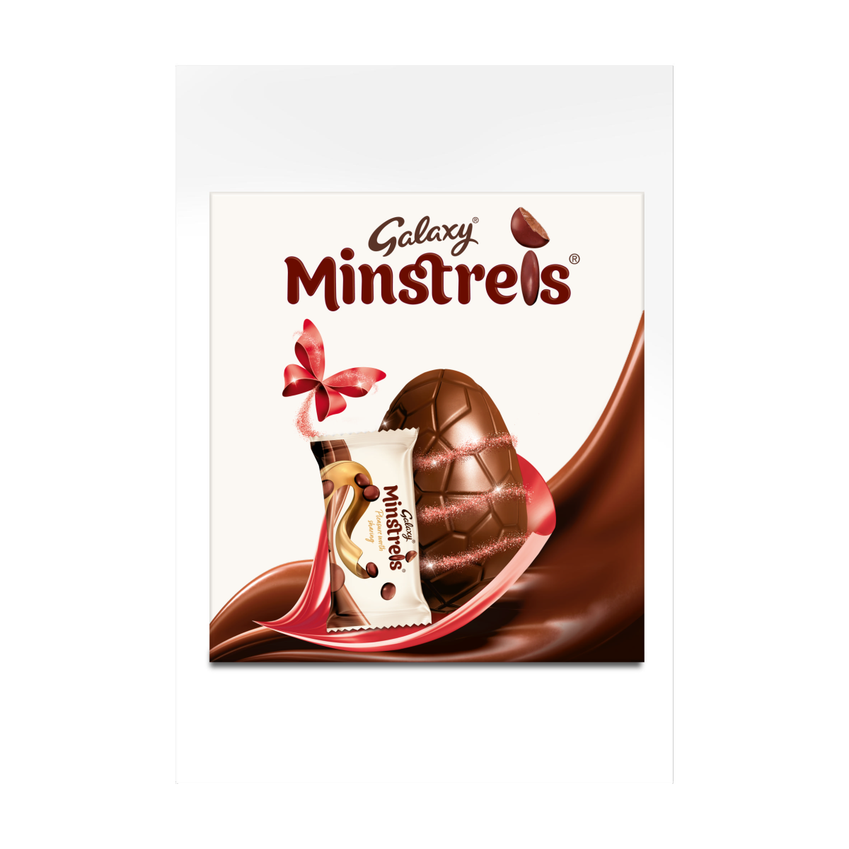 Galaxy Minstrels Milk Chocolate Large Easter Egg 192g
