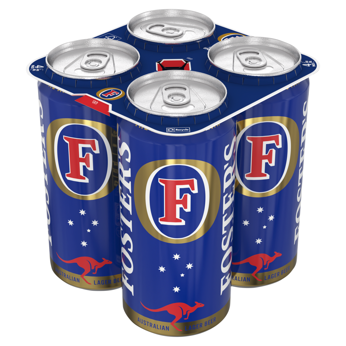Foster’s Australian Lager Beer Can 4 x 440ml