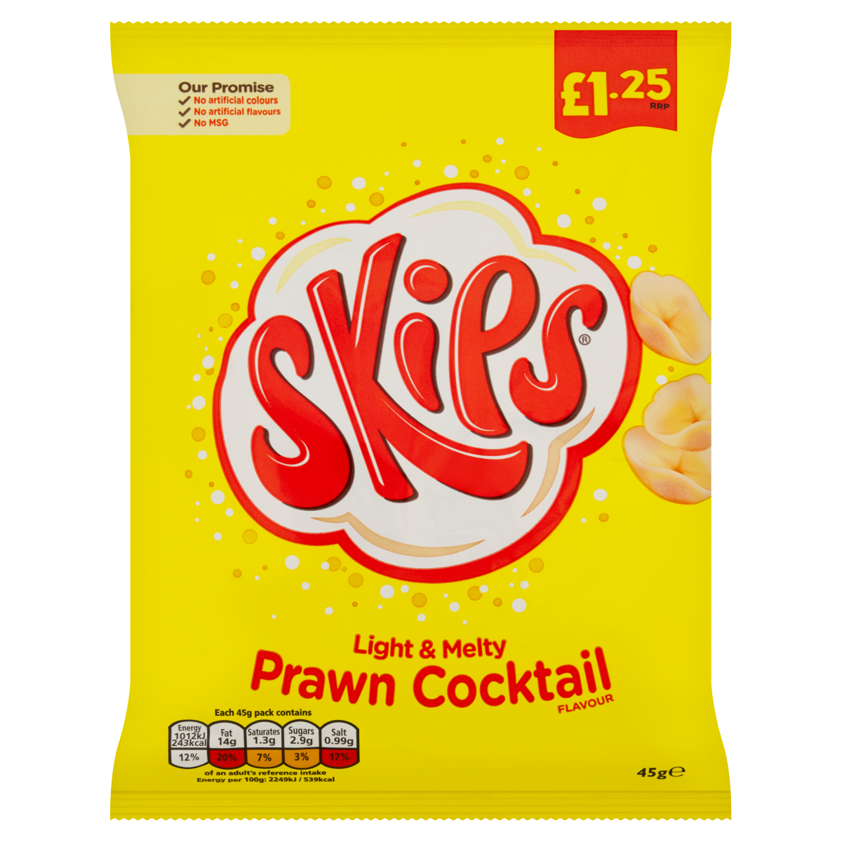 Skips Prawn Cocktail Flavour 45g