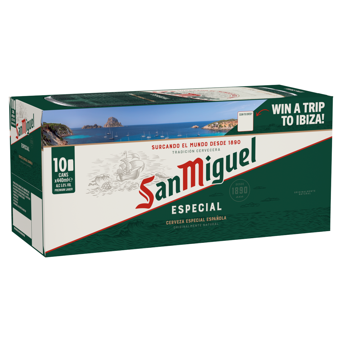 San Miguel Especial Premium Lager 10 x 440ml
