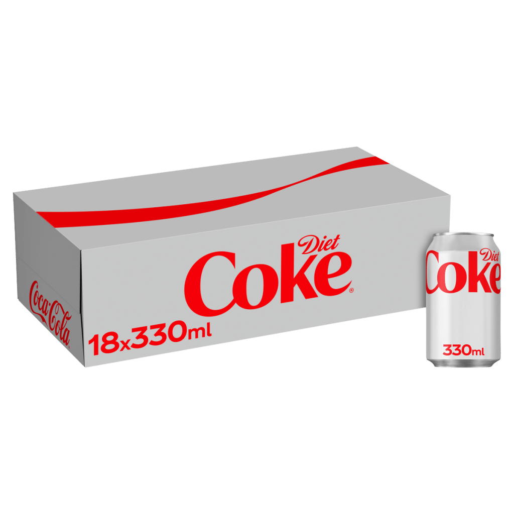Diet Coke Cola 18 x 330ml Cans