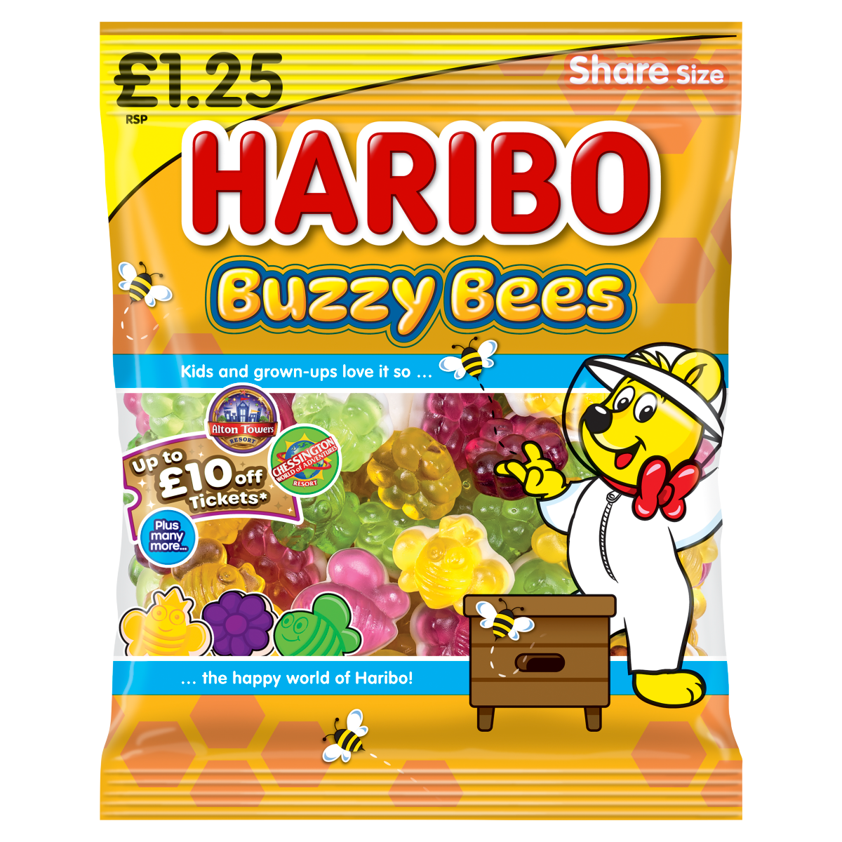 HARIBO Buzzy Bees 140g