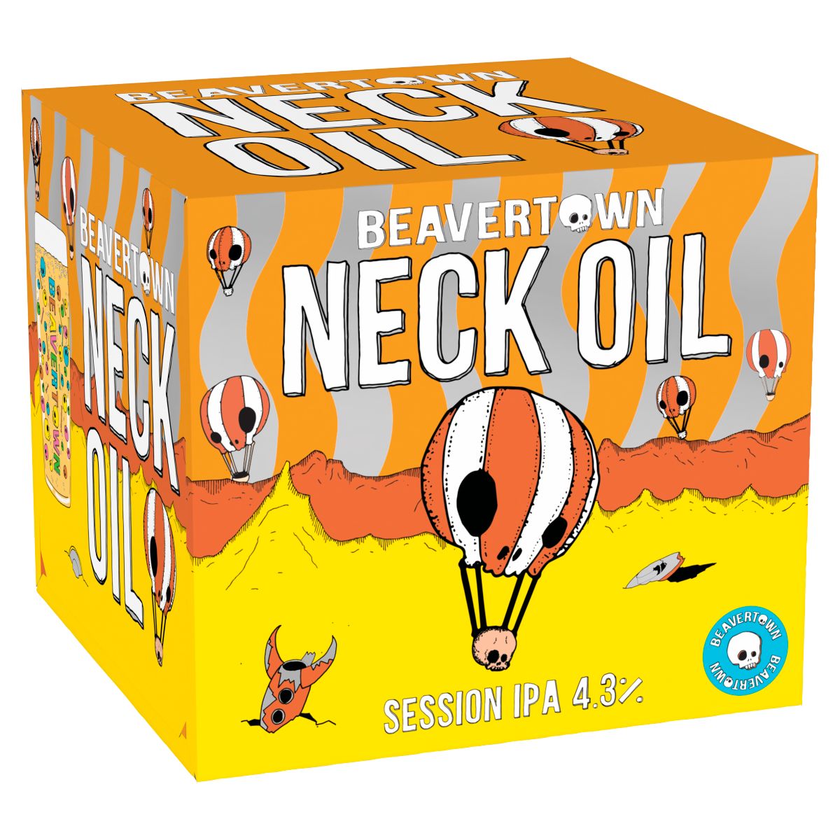 Beavertown Neck Oil Session IPA 4 x 330ml