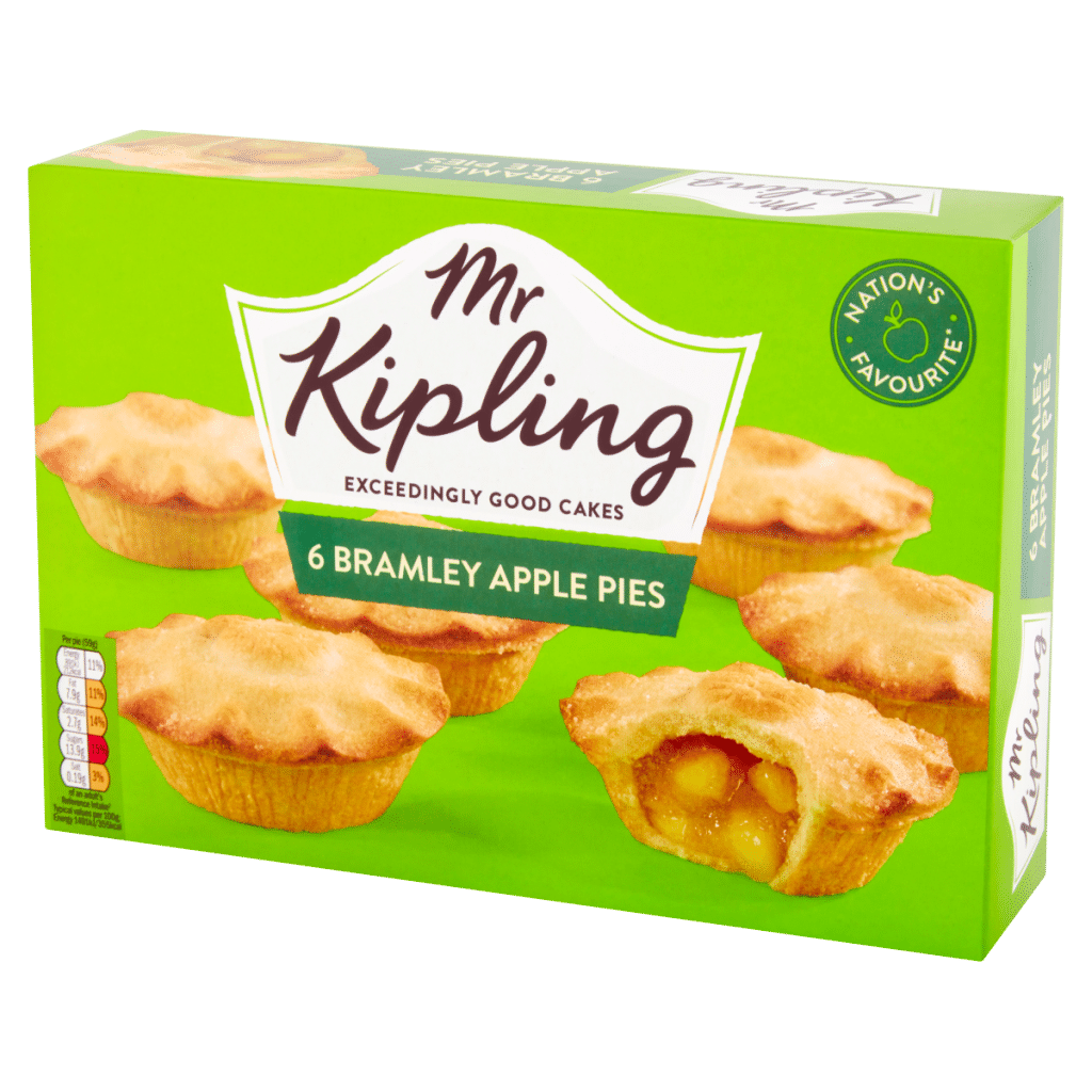 Mr Kipling 6 Bramley Apple Pies