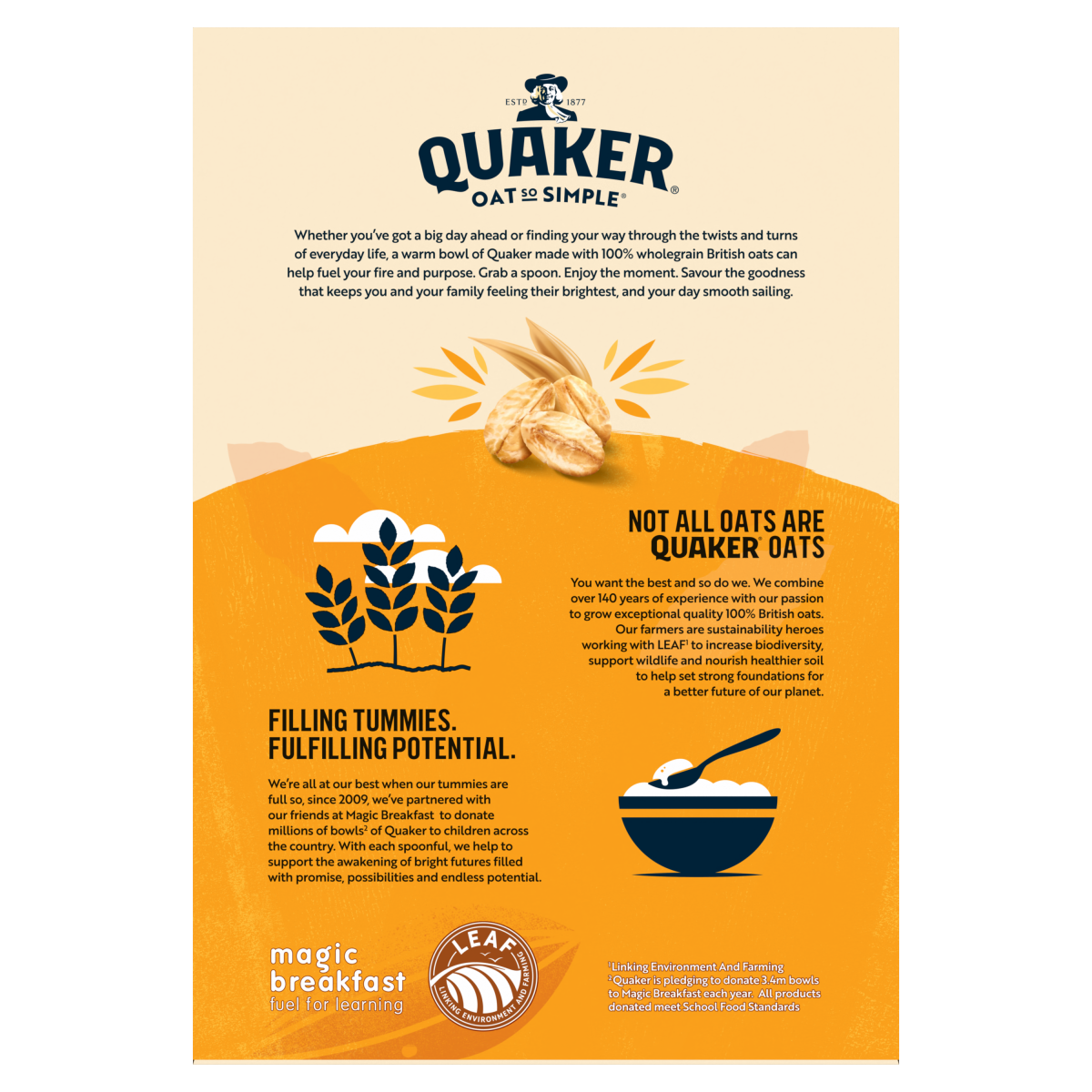 Quaker Oat So Simple Golden Syrup Family Pack Porridge Sachets 20x36g