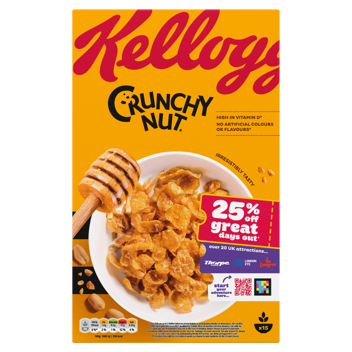 Kellogg’s Crunchy Nut 460g