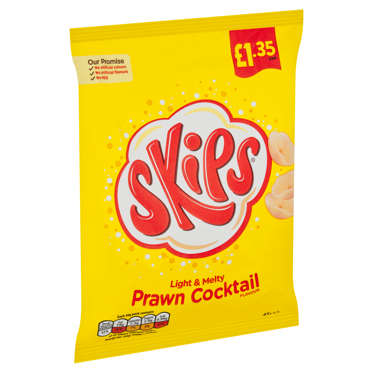 Skips Prawn Cocktail Flavour 45g