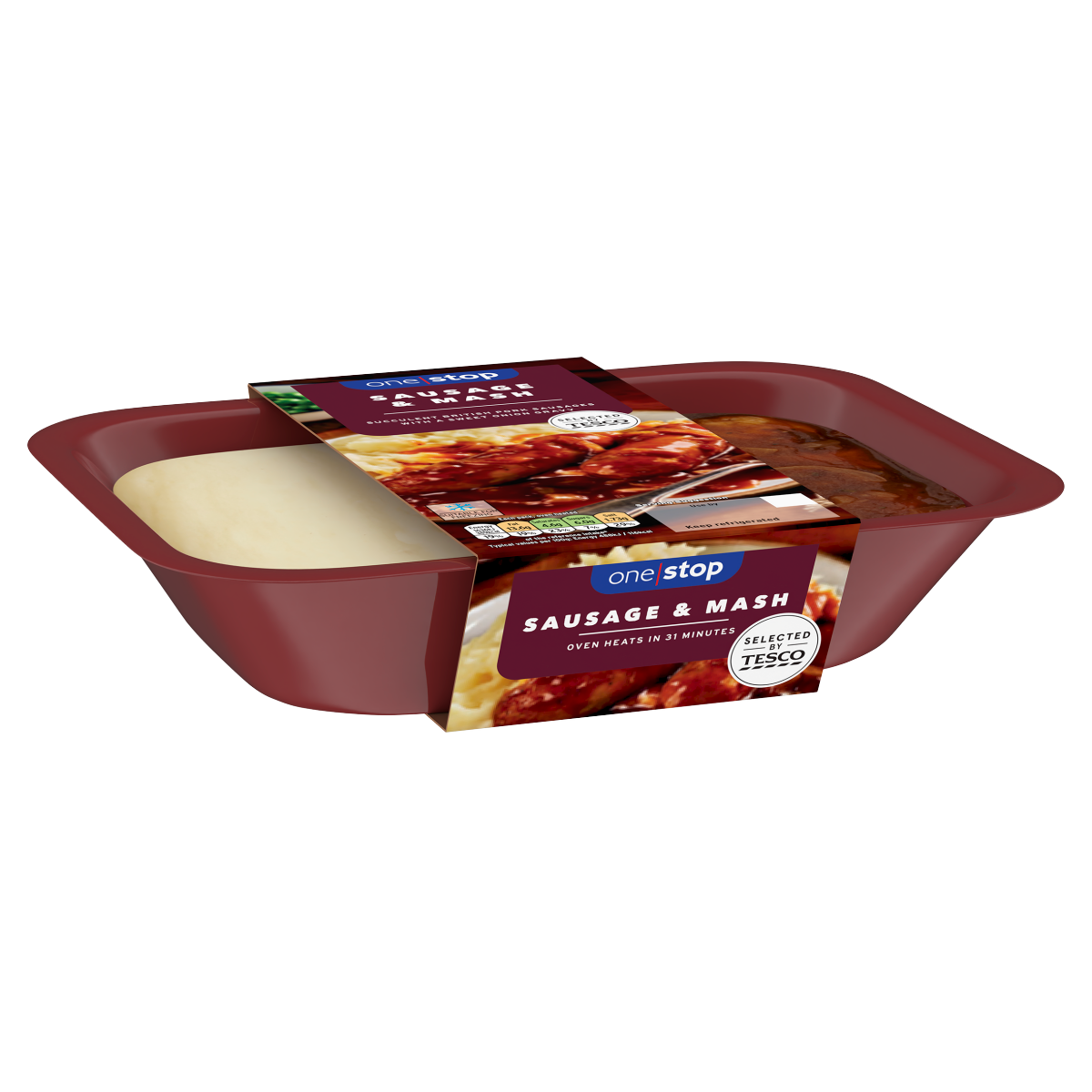 One Stop Sausage & Mash 400g