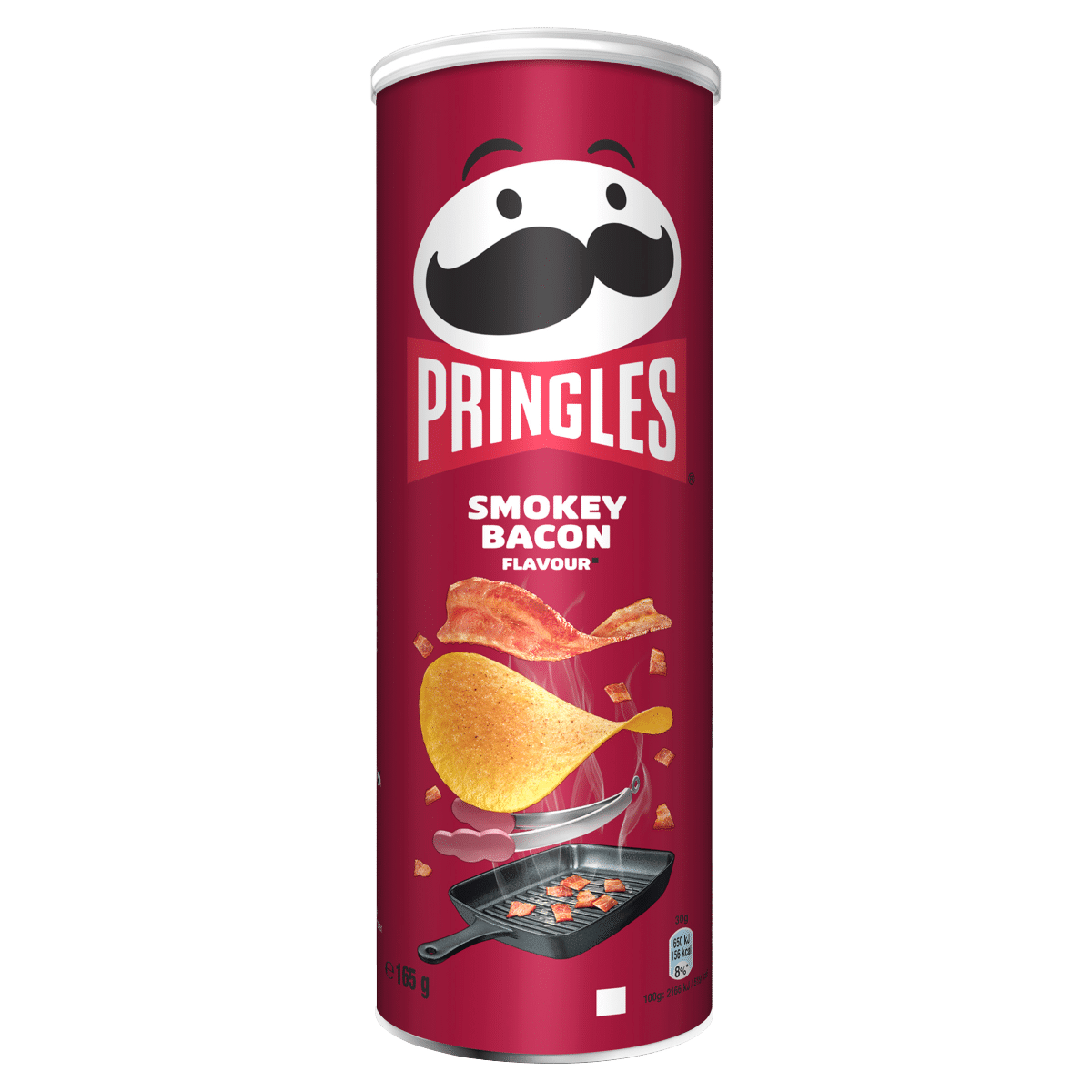 Pringles Smokey Bacon Flavour Sharing Crisps 165g