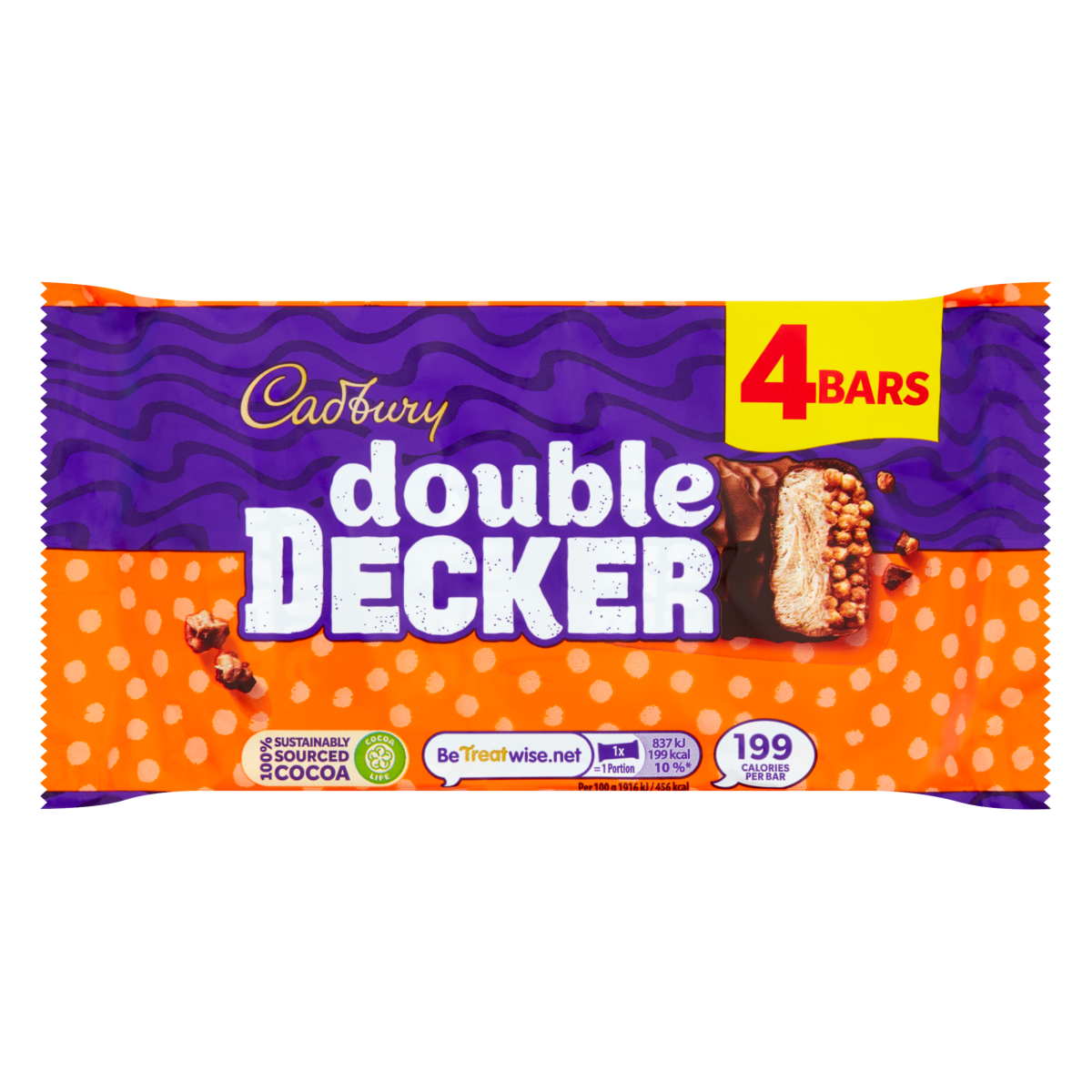Cadbury Double Decker Chocolate 174.8 Gr