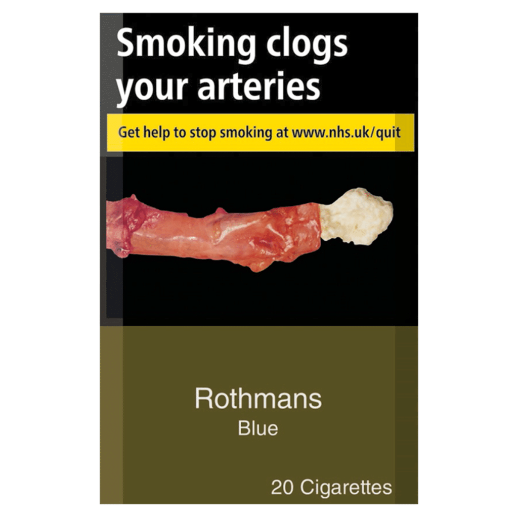 Rothmans Blue 20 Cigarettes
