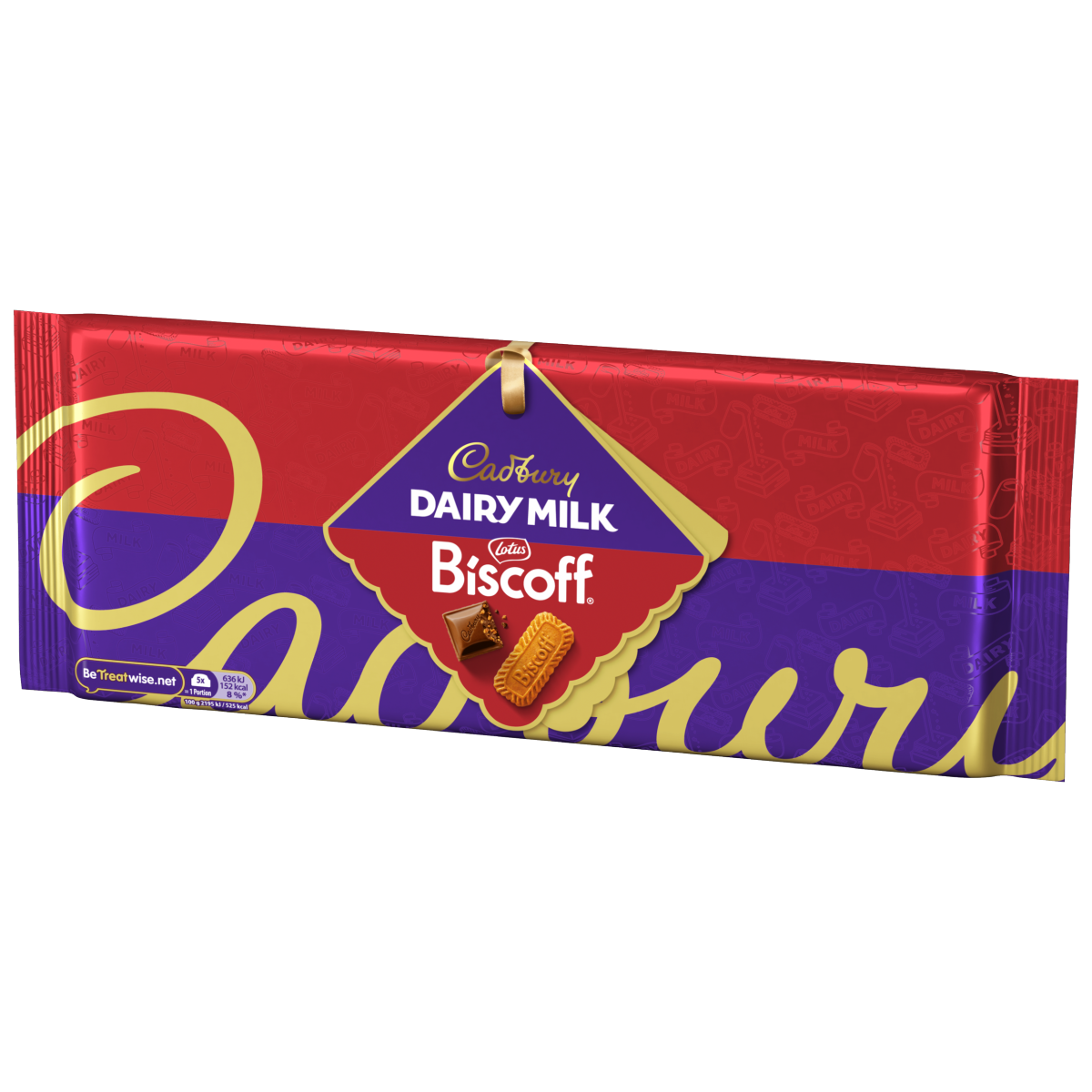 Cadbury Dairy Milk Biscoff Chocolate Bar 350g