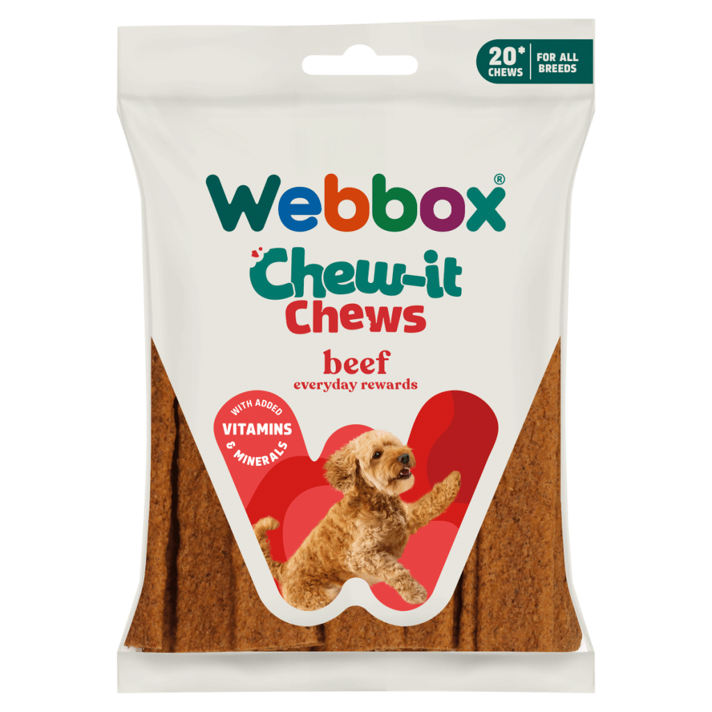 Webbox 20 Chomping Chews Beef 200g