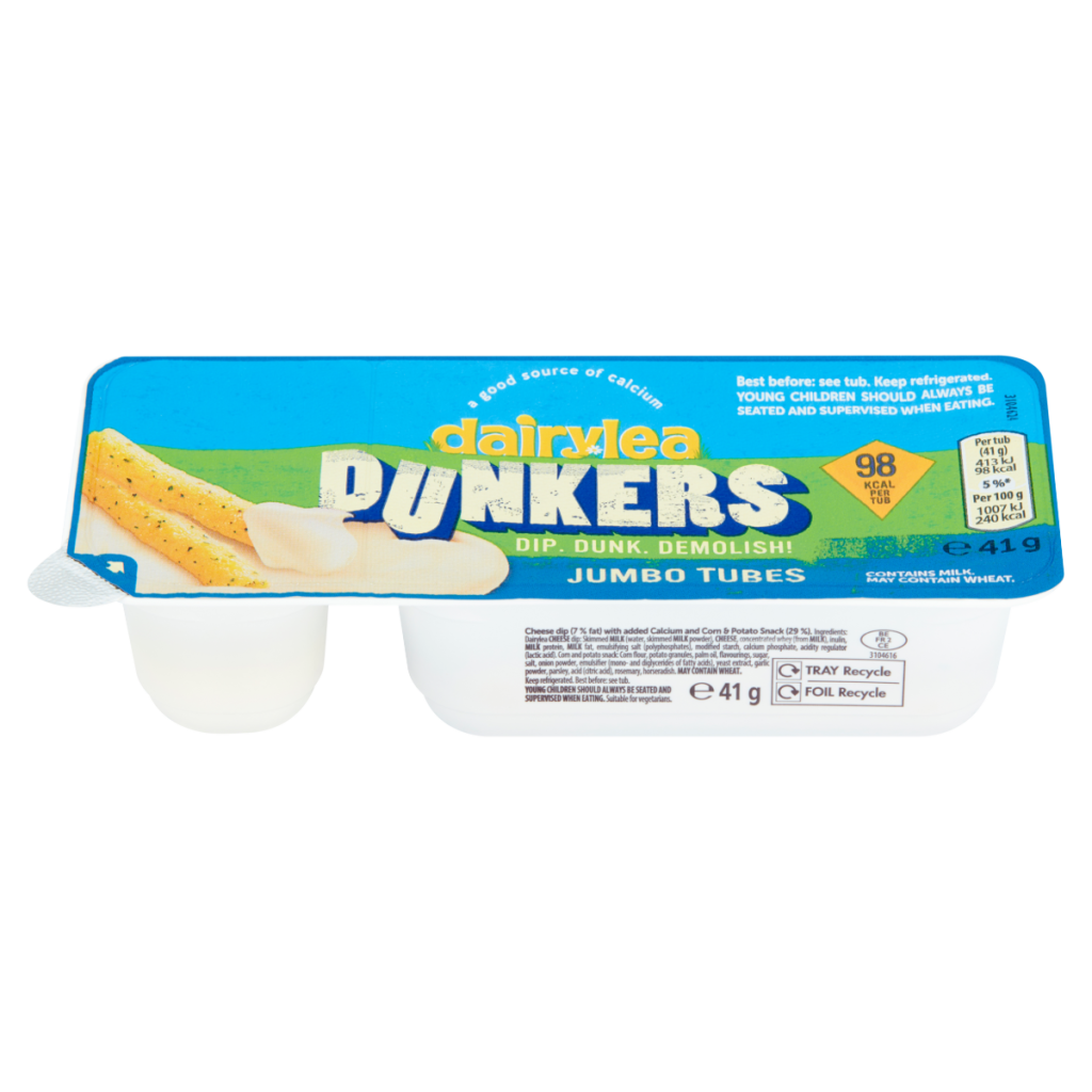 Dairylea Dunkers Jumbo Tubes Cheese Snack Single pack 41 g