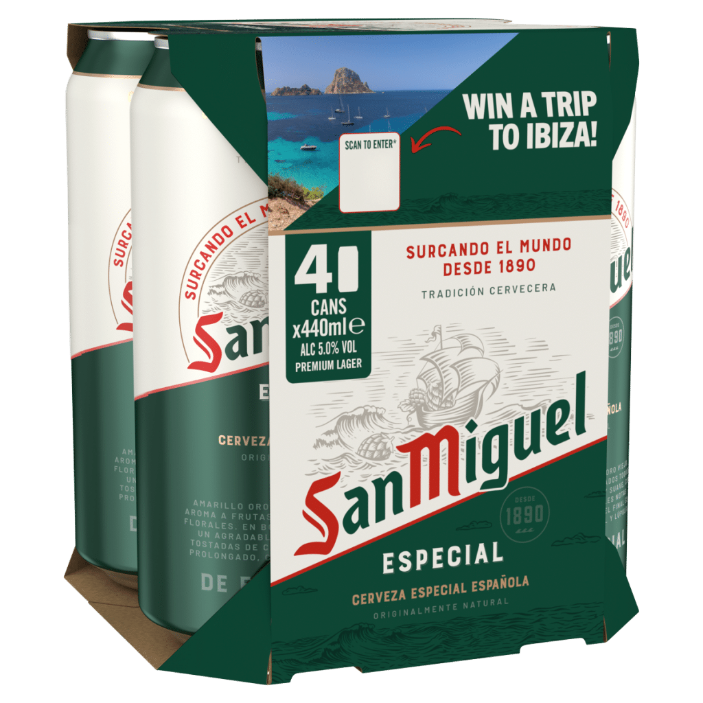 San Miguel Especial Premium Lager 4 x 440ml