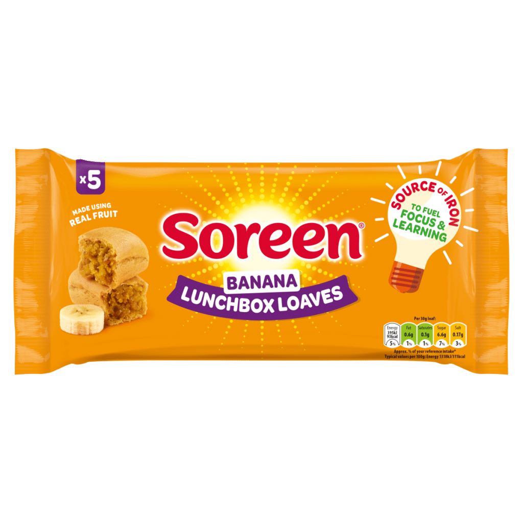 Soreen 5 Banana Lunchbox Loaves 150g