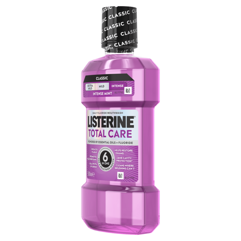 Listerine Total Care Intense Taste Classic Mouthwash 500ml