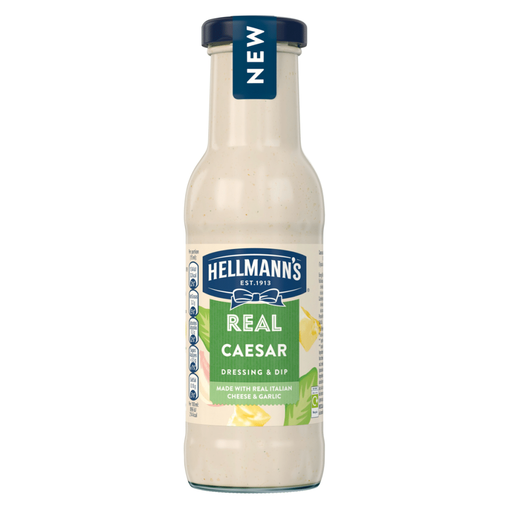Hellmann’s Real Caesar Salad Dressing & Dip 250ml