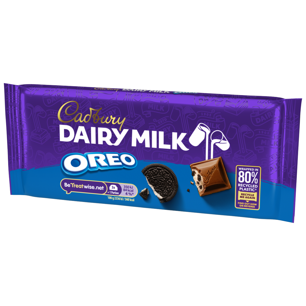Cadbury Dairy Milk Oreo Chocolate Bar 120 g