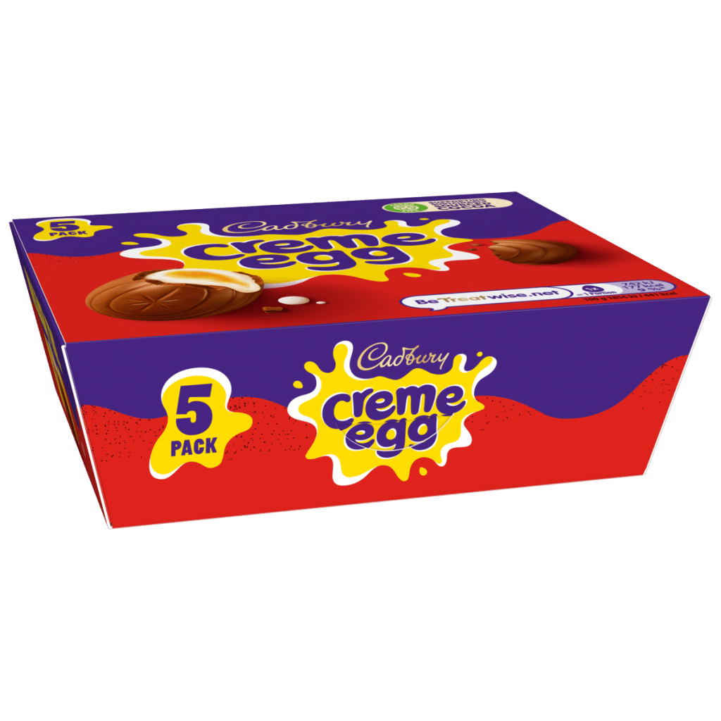 Cadbury Creme Egg Chocolate 5 Pack Multipack 200g (5 x 40g)
