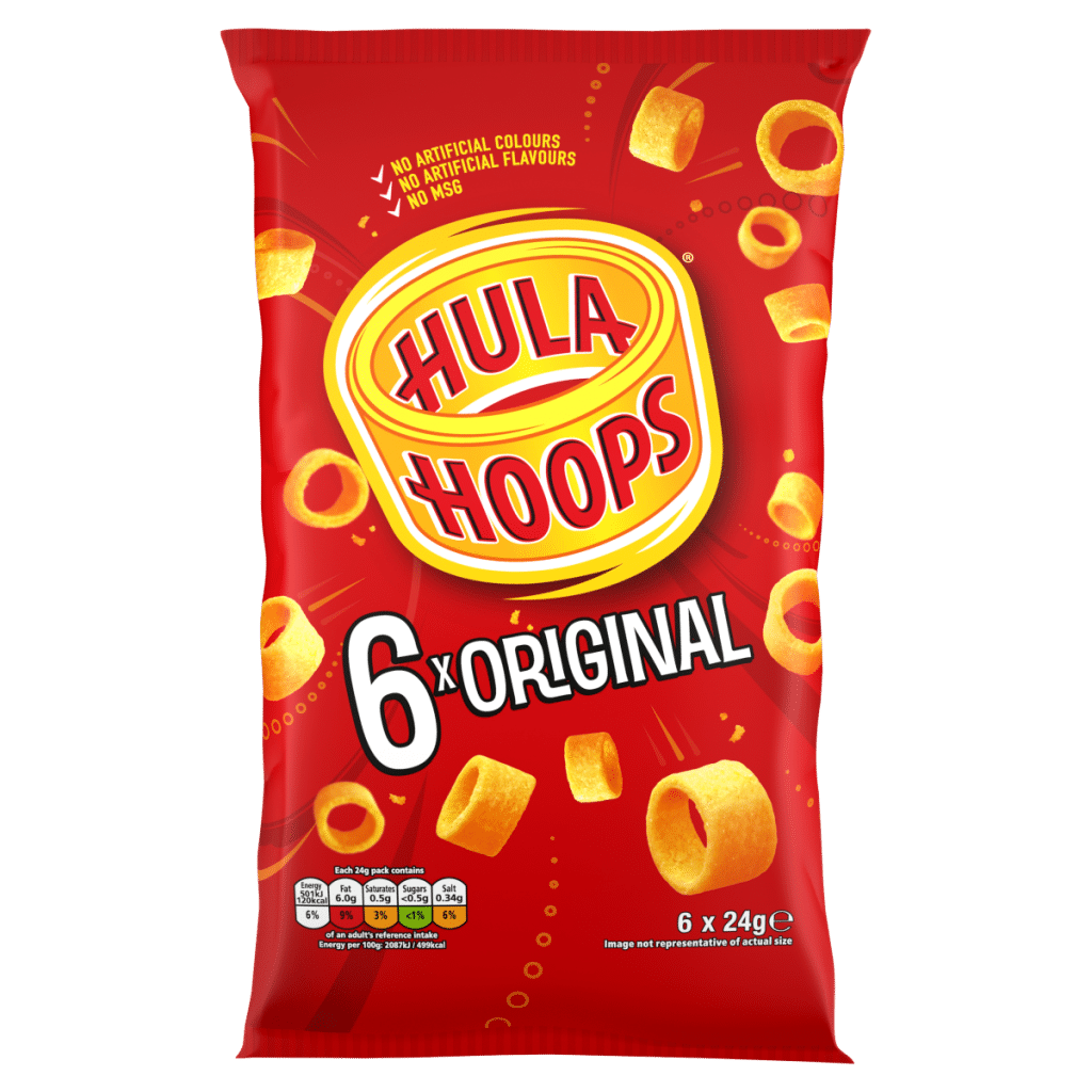 Hula Hoops Original 6 x 24g
