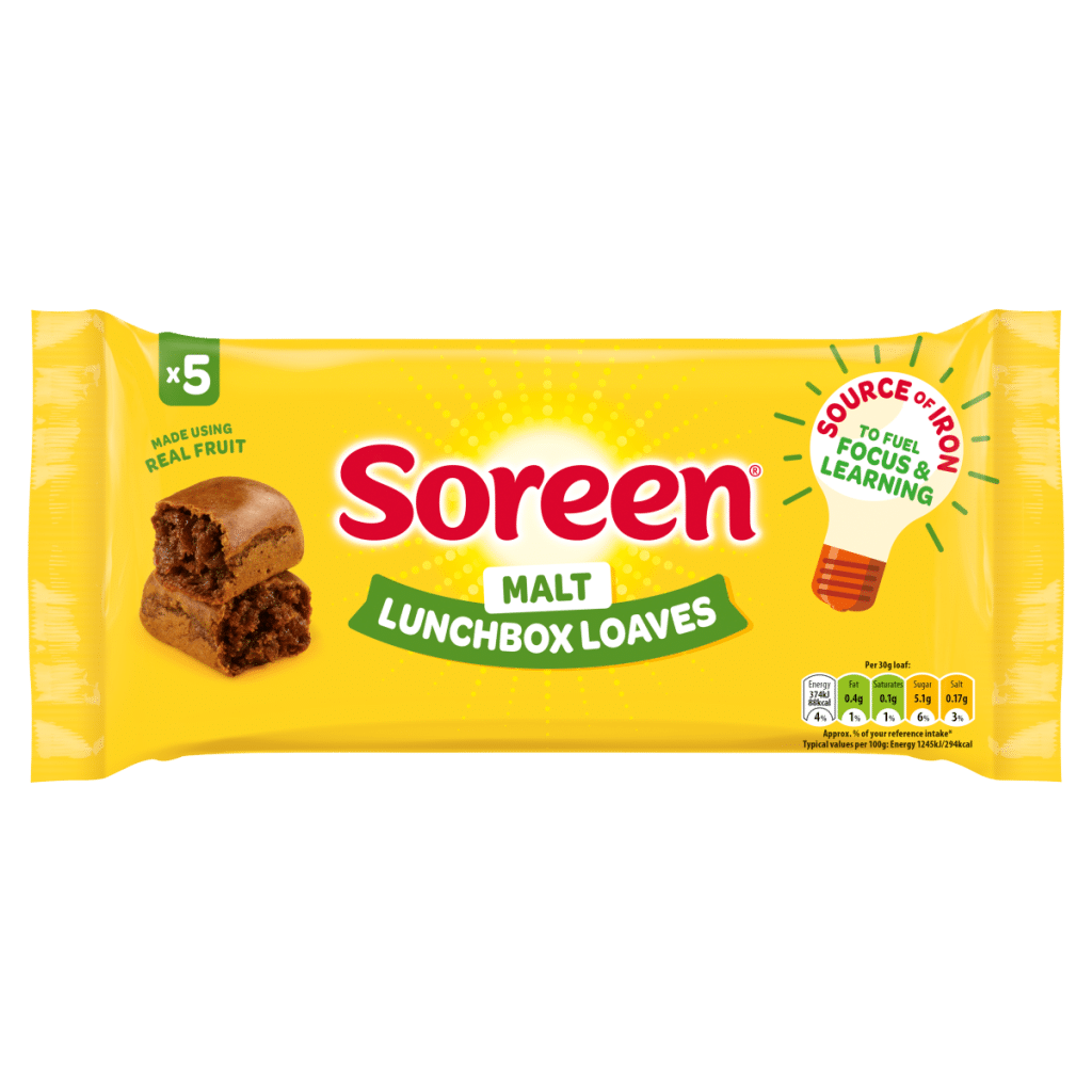 Soreen 5 Malt Lunchbox Loaves 150g