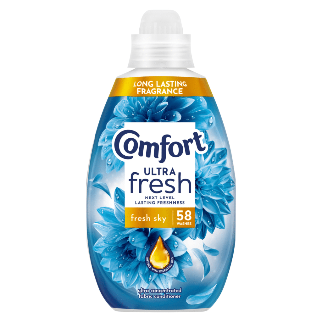 Comfort Ultra Fresh Fresh Sky Fabric Conditioner 58 washes (870 ml)