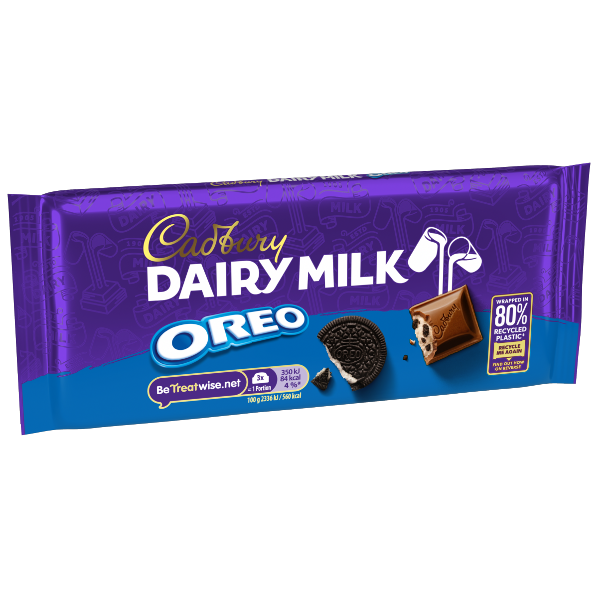 Cadbury Dairy Milk Oreo Chocolate Bar 120 g