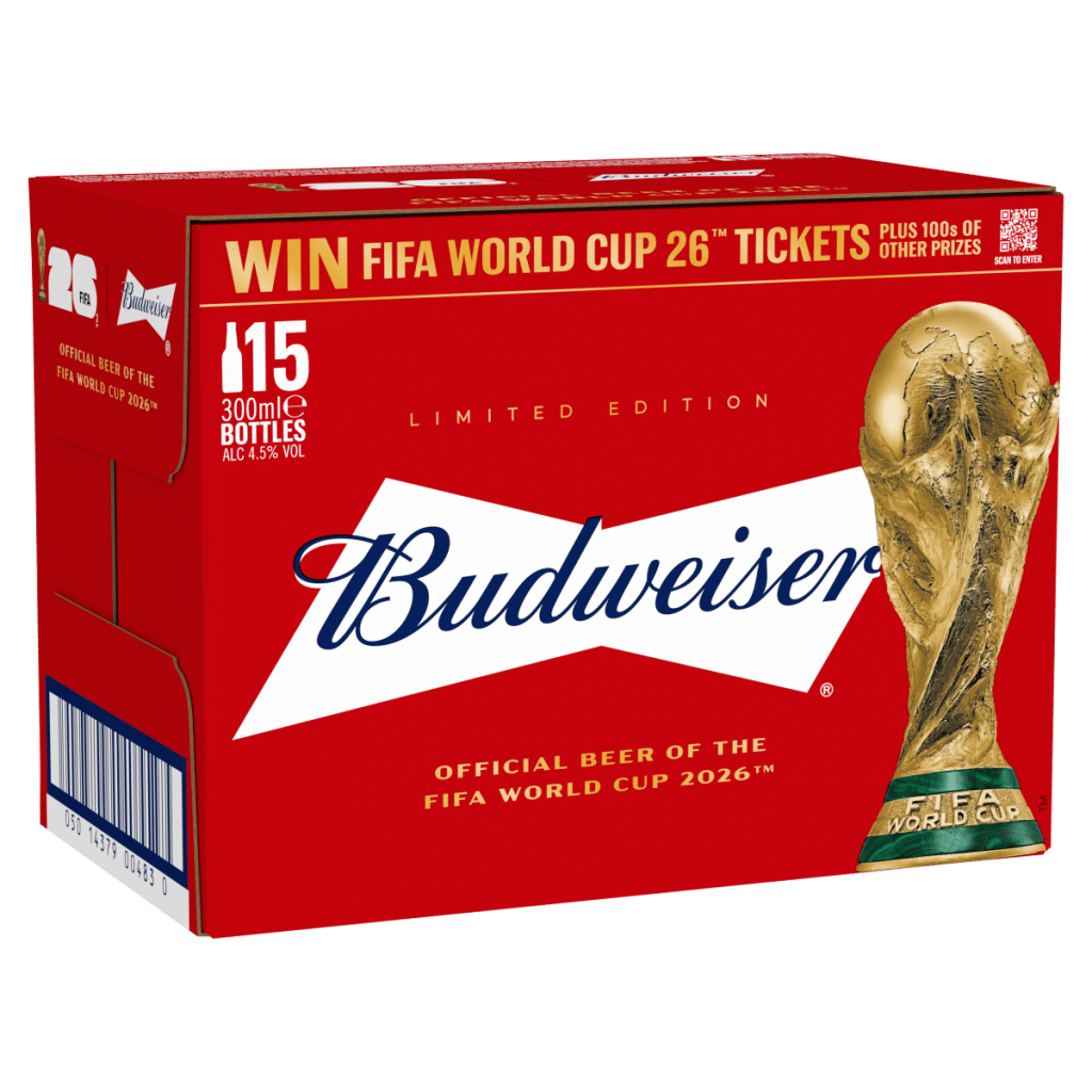 Budweiser Limited Edition Beer 15 x 300ml