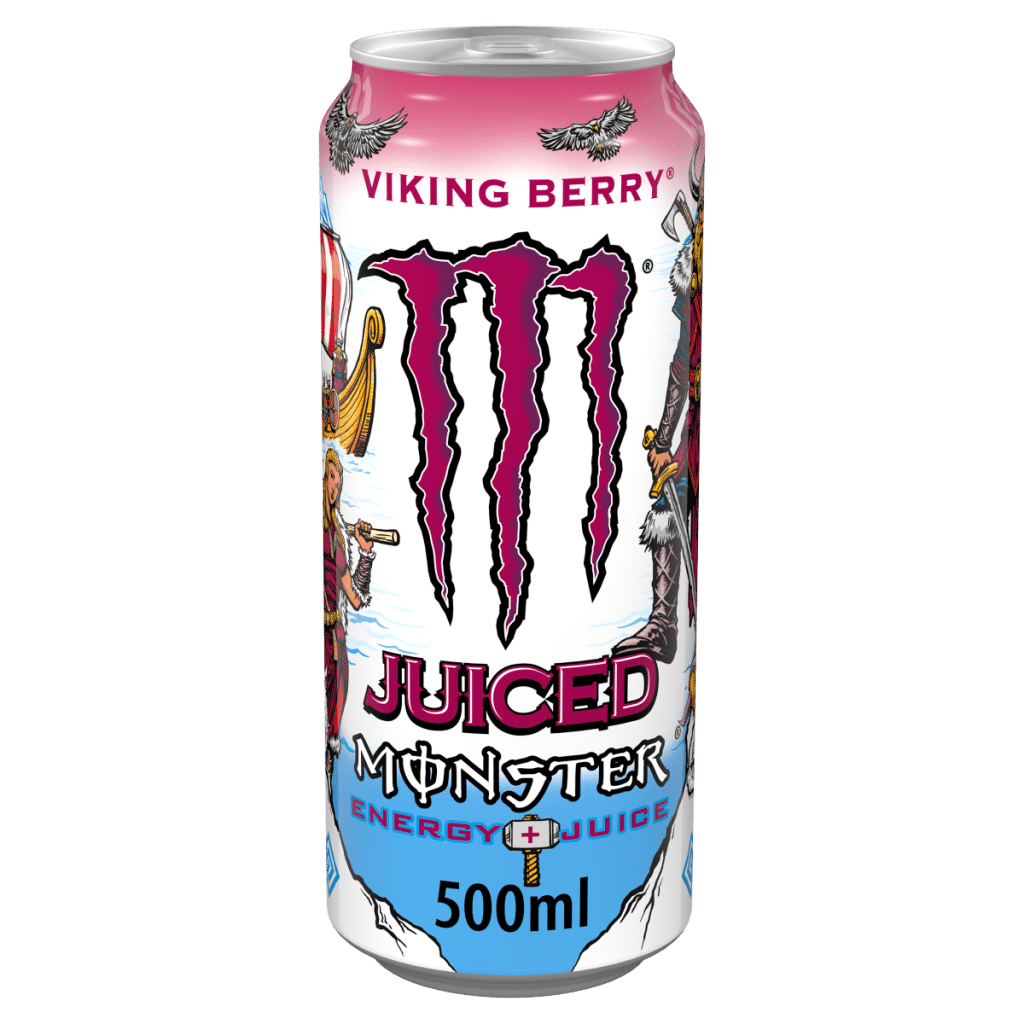 Monster Energy Drink Viking Berry 500ml Can