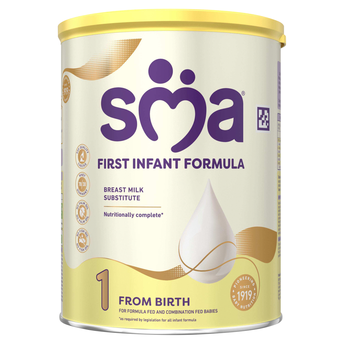 SMA 1 from Birth First Infant Milk 800g