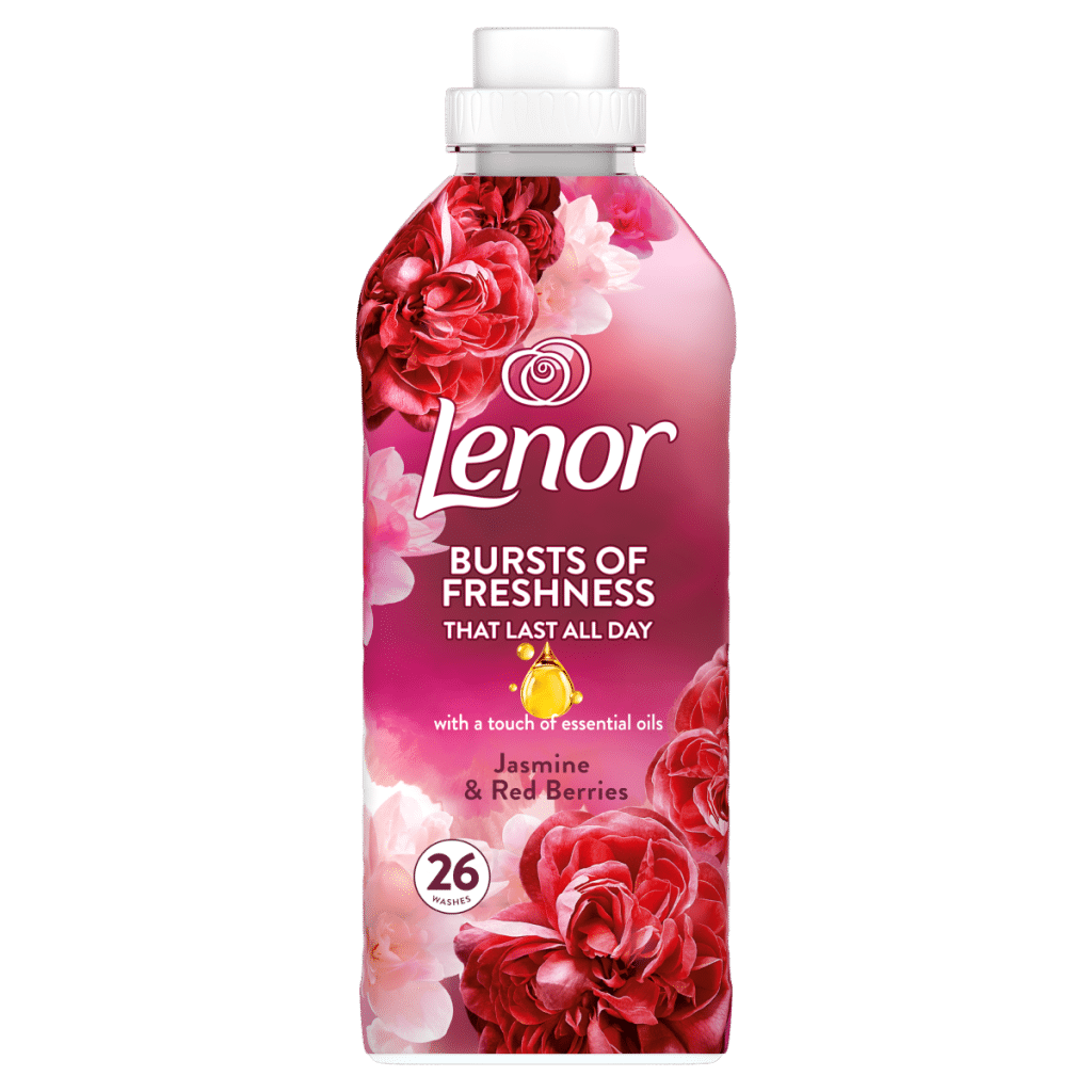 Lenor Fabric Conditioner 26 Washes, Jasmine & Red Berries
